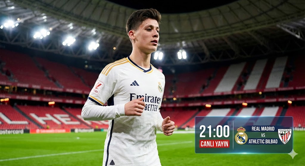 Milli Futbolcu Arda Güler'in Forma Giyeceği Real Madrid - AC Milan Hazırlık Maçı Şifresiz Olarak Ekranlara Geliyor