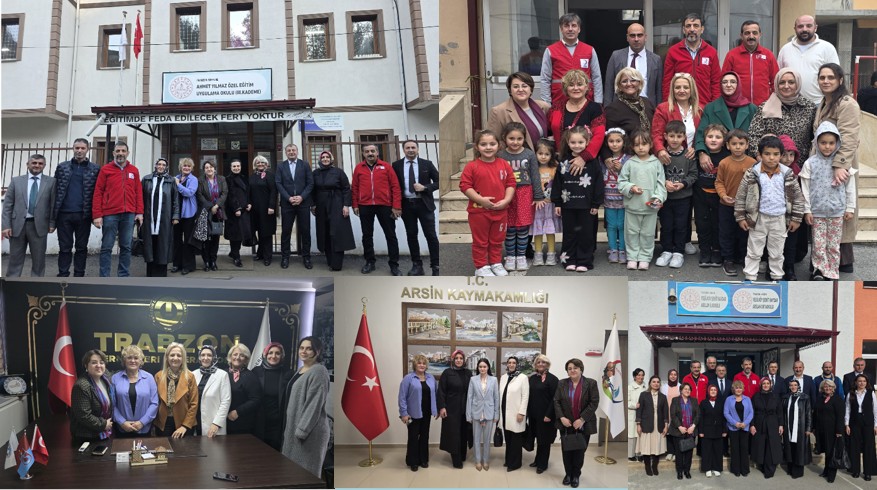 TRABZON DERNEKLERİ FEDERASYONU BU KIŞ DA KÖY OKULLARINDA