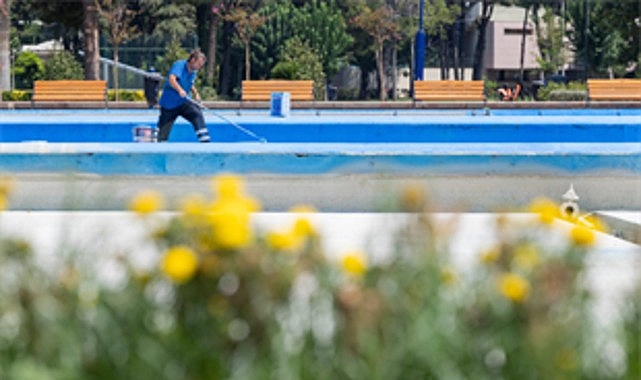 95. İzmir Enternasyonal Fuarı öncesi Kültürpark'ta hazırlıklar hız kazandı