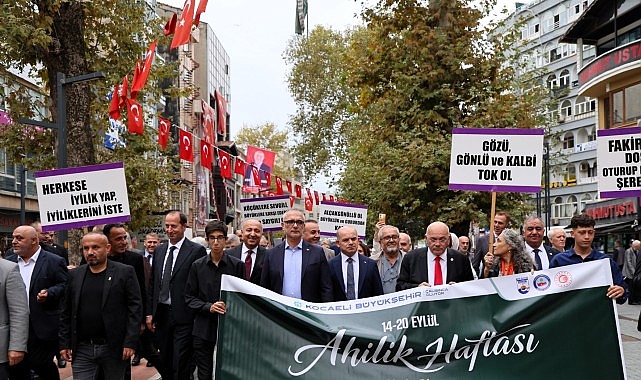 Ahiliğin emek ve ahlak mirası Kocaeli'de yaşatıldı