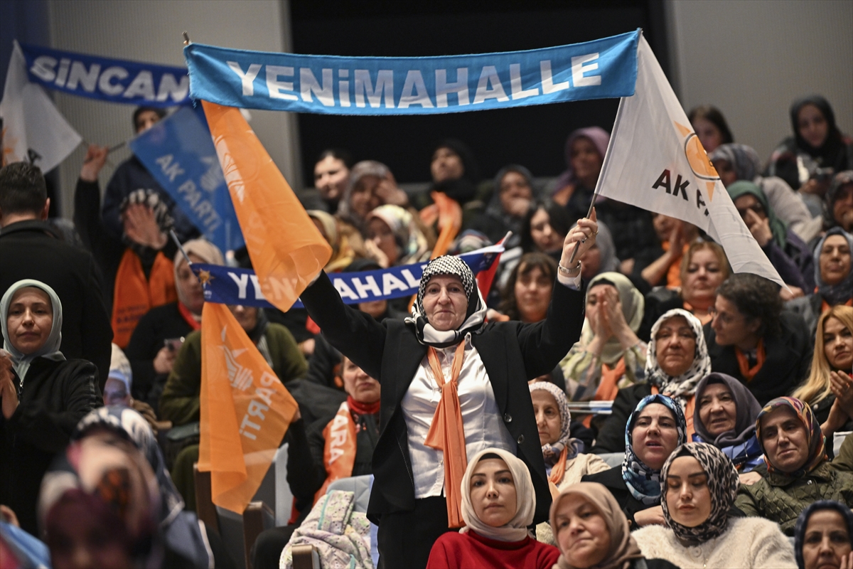 AK Parti Ankara İl Kadın Kolları Danışma Meclisi Toplantısı düzenlendi