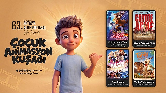 Altın Portakal'da çocuklar için özel film kuşağı