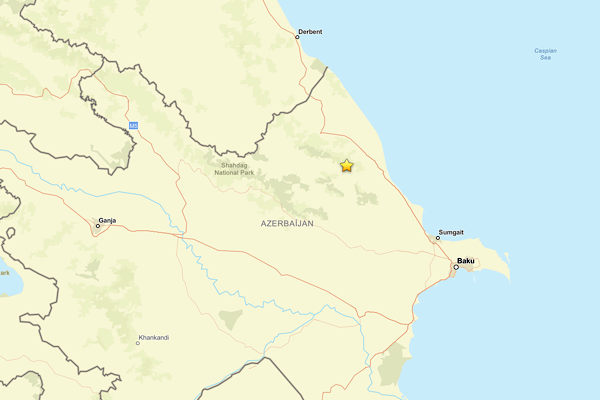 Azerbaycan’da deprem Azerbaycan’da deprem