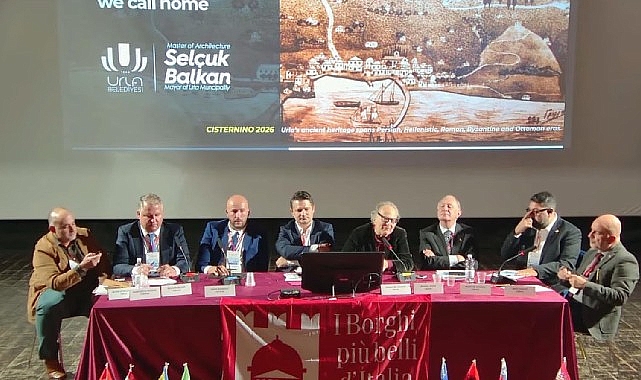  Başkan Selçuk Balkan, İtalya'da Urla'nın sürdürülebilir yaşam modelini anlattı