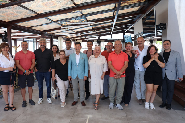Başkan Ünlü, basın mensuplarıyla bir araya geldi
