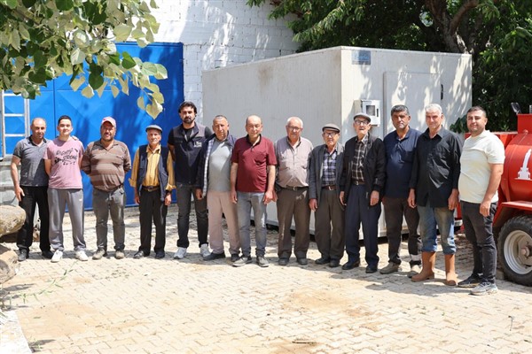 Büyükşehirden Ödemiş'teki üreticilere soğuk hava deposu desteği