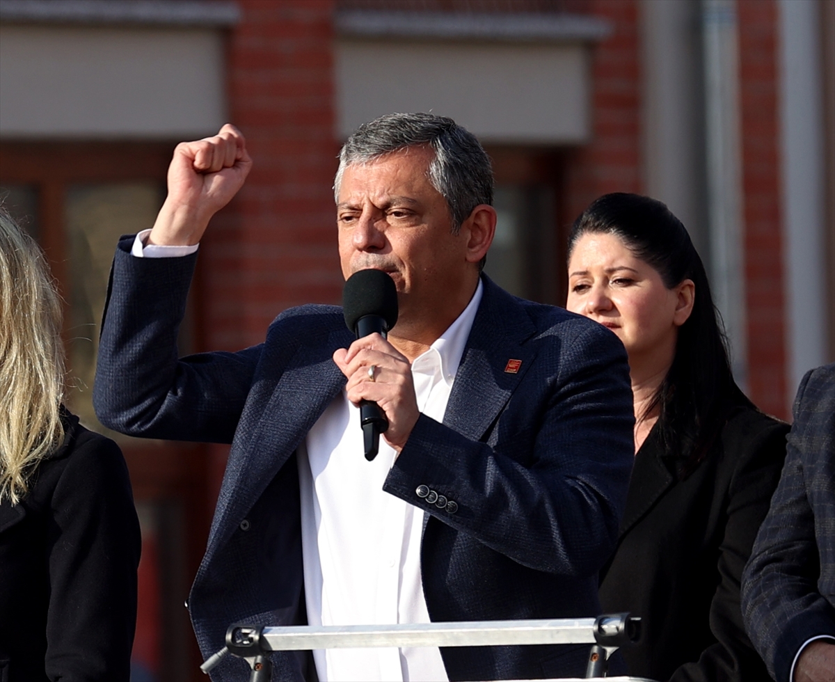 CHP Genel Başkanı Özel partisinin Edirne mitinginde konuştu: CHP Genel Başkanı Özel partisinin Edirne mitinginde konuştu: