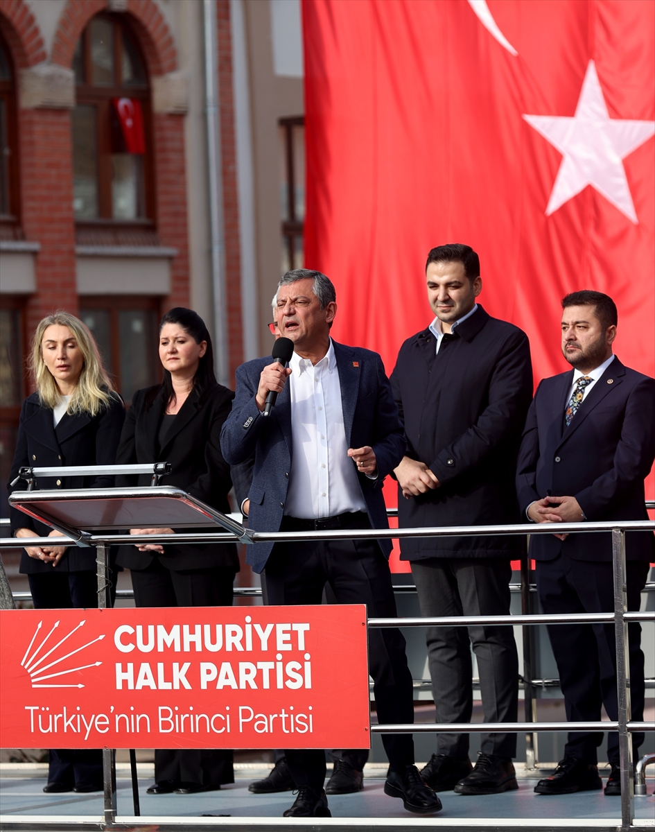 CHP Genel Başkanı Özel partisinin Edirne mitinginde konuştu: CHP Genel Başkanı Özel partisinin Edirne mitinginde konuştu: