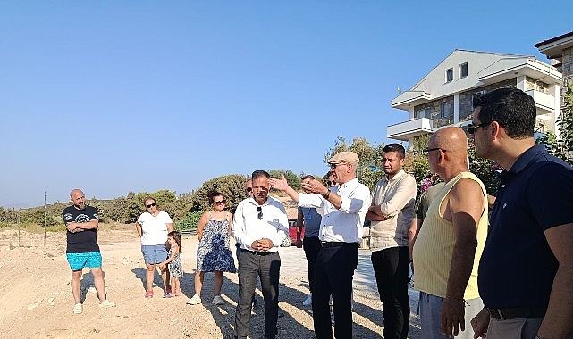 Çomarlık'ta sona gelindi: Altyapıda test aşaması başladı