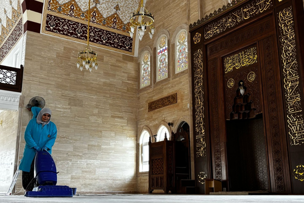 Çorum’da 142 ibadethanede temizlik çalışması yapıldı