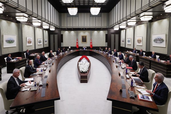 Cumhurbaşkanlığı Kabinesi, Cumhurbaşkanı Erdoğan başkanlığında toplandı Cumhurbaşkanlığı Kabinesi, Cumhurbaşkanı Erdoğan başkanlığında toplandı