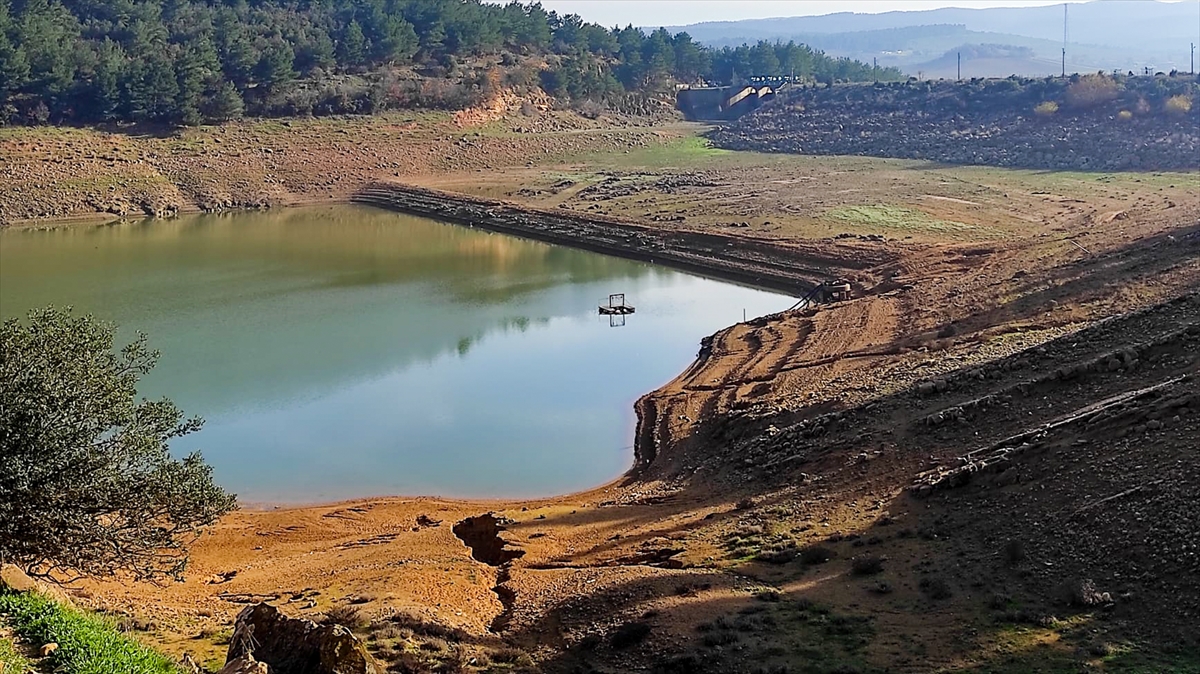 Edirne'de Kadıköy Barajı'ndaki su seviyesi "ölü hacme" düştü, Keşan'a su alımı durduruldu