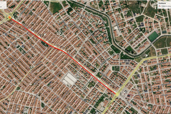 Ertaş Bulvarı'nda bakım çalışması nedeniyle gece trafiği kısıtlanacak