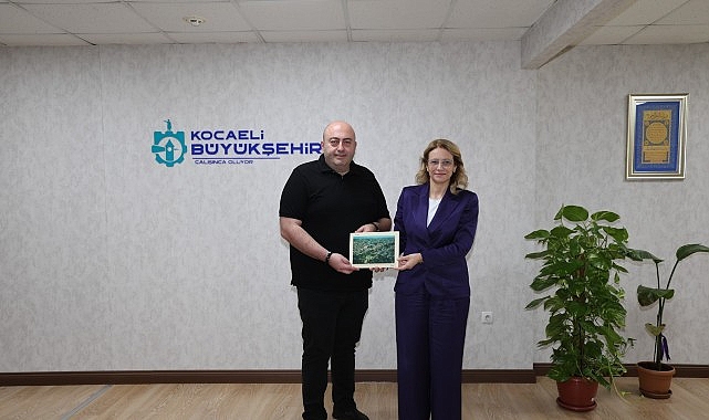 Gürcistan Kutaisi heyetinden Büyükşehir'e ziyaret