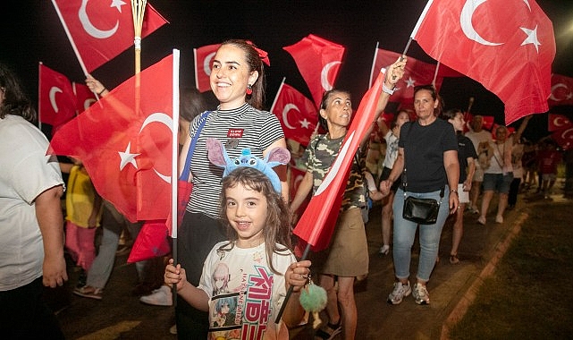 Güzelbahçe'de 30 Ağustos Coşkusu