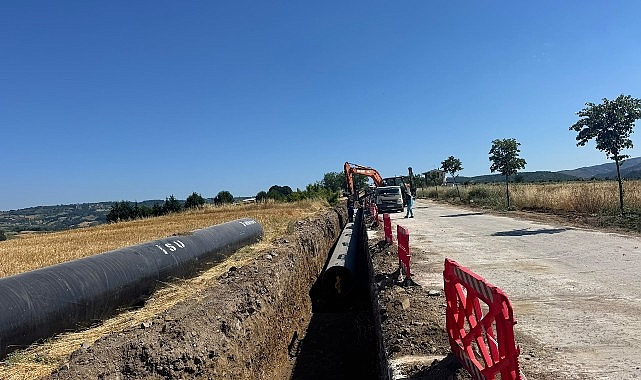 İSU'dan Dilovası'nda İçme Suyu İletim Altyapısına Güçlü Yatırım