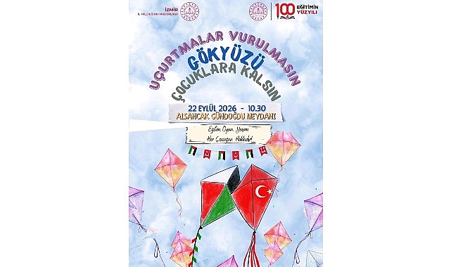İzmir'de Uçurtmalar Gazzeli Çocuklar İçin Gökyüzüne Yükselecek