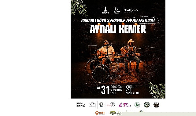 İzmir'in yerel zeytini Erkence, Orhanlı Köyü'nde üçüncü kez festivalle kutlanıyor