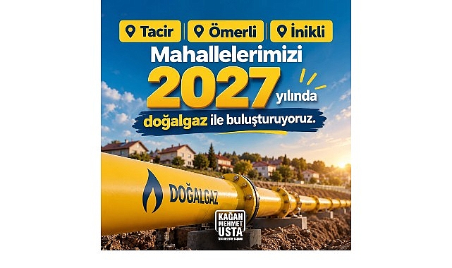 İznik'te Üç Mahalle Daha Doğalgaza Kavuşuyor