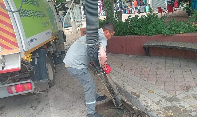 Kemer'de mazgal temizliği çalışmaları tamamlandı 