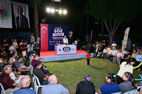 Kepez’de “Söz Vatandaşta” buluşması