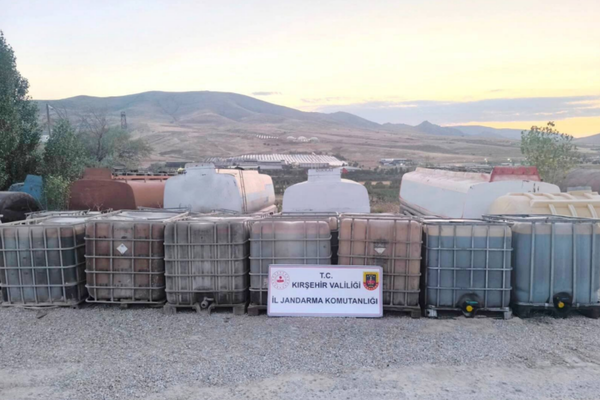 Kırşehir'de 29 bin litre kaçak akaryakıt ele geçirildi