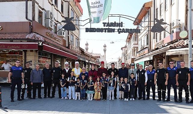 Konya Büyükşehir Zabıtası'ndan Esnafa Zabıta Haftası'nda Anlamlı Ziyaret
