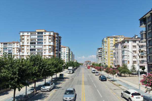 Malatya’da yeşil alan ve peyzaj çalışmaları sürüyor