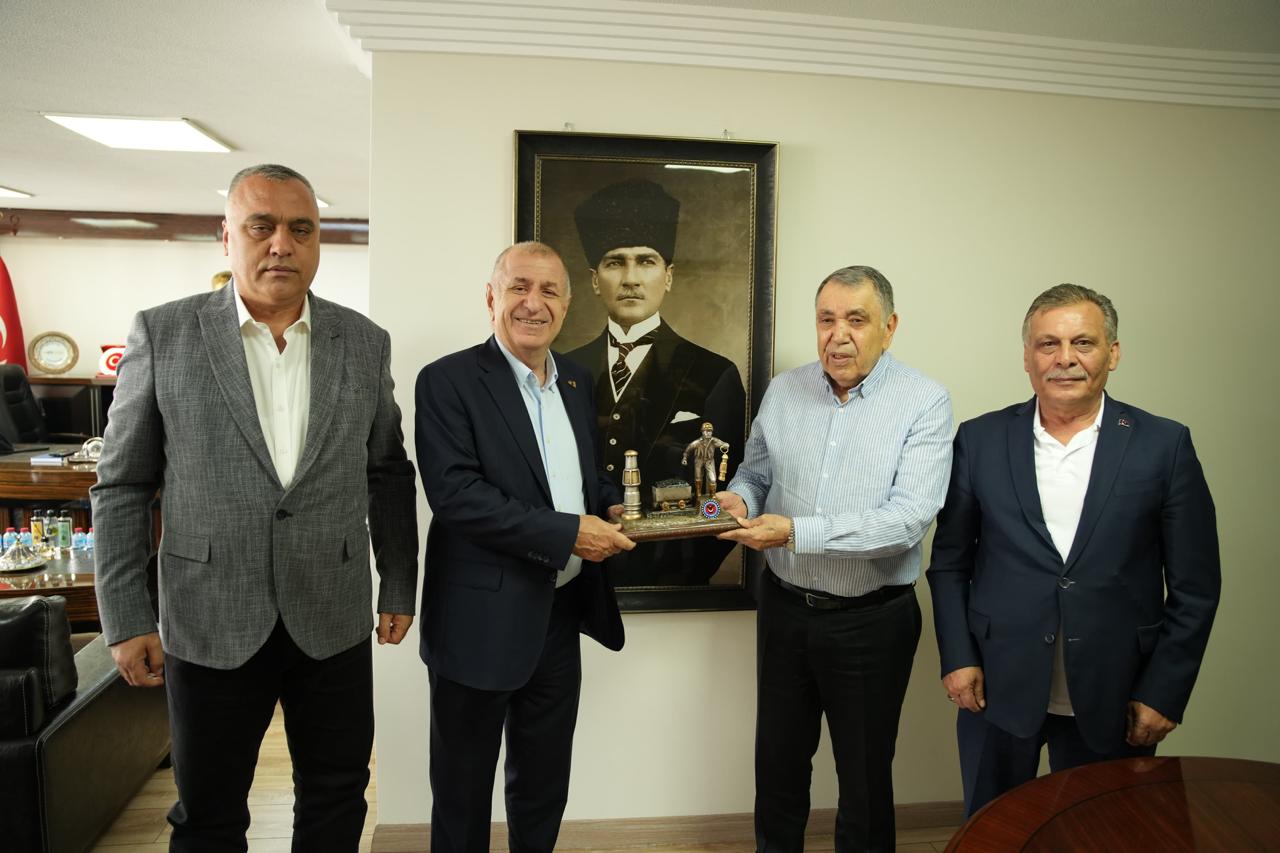 Özdağ, Türkiye Maden İşçileri Sendikası'nı ziyaret etti Özdağ, Türkiye Maden İşçileri Sendikası'nı ziyaret etti
