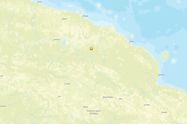 Papua Yeni Gine’de deprem Papua Yeni Gine’de deprem