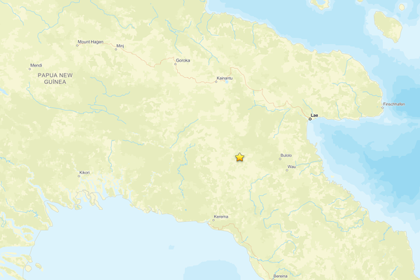Papua Yeni Gine’de deprem Papua Yeni Gine’de deprem