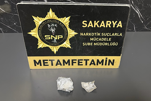 Sakarya’da uyuşturucu operasyonunda 1 şüpheli tutuklandı