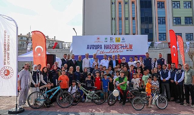 Selçuklu'da Avrupa Hareketlilik Haftası'na özel bisiklet etkinliği