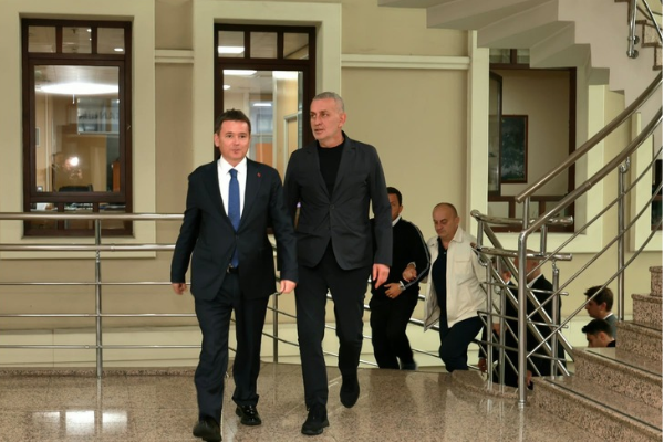 TFF Başkanı Hacıosmanoğlu’ndan Başkan Aydın’a ziyaret