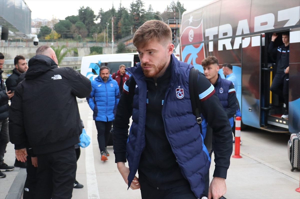 Trabzonspor kafilesi, Ankara'ya gitti Trabzonspor kafilesi, Ankara'ya gitti