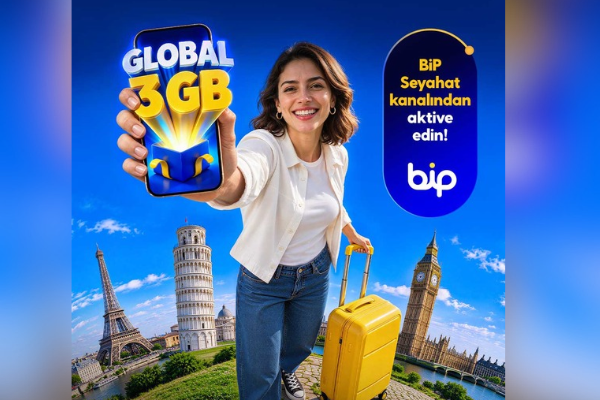 Turkcell’den 174 ülkede geçerli Global 3 GB paketi hediye