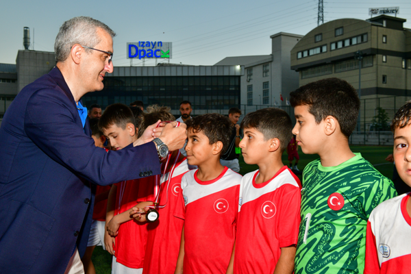 U11 Futbol Turnuvasında tüm takımlar şampiyon ilan edildi