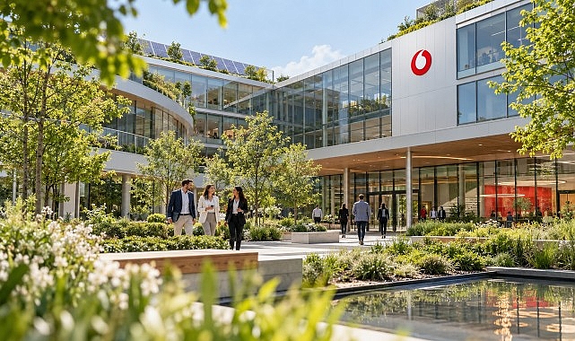 Vodafone'a sürdürülebilirlikte platin madalya