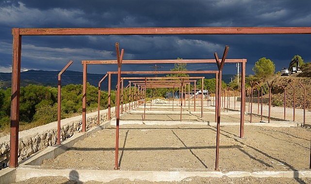 Yeni Hayvan Bakımevi, Rehabilitasyon Merkezi ve Doğal Yaşam Alanı'nın inşası tüm hızıyla devam ediyor