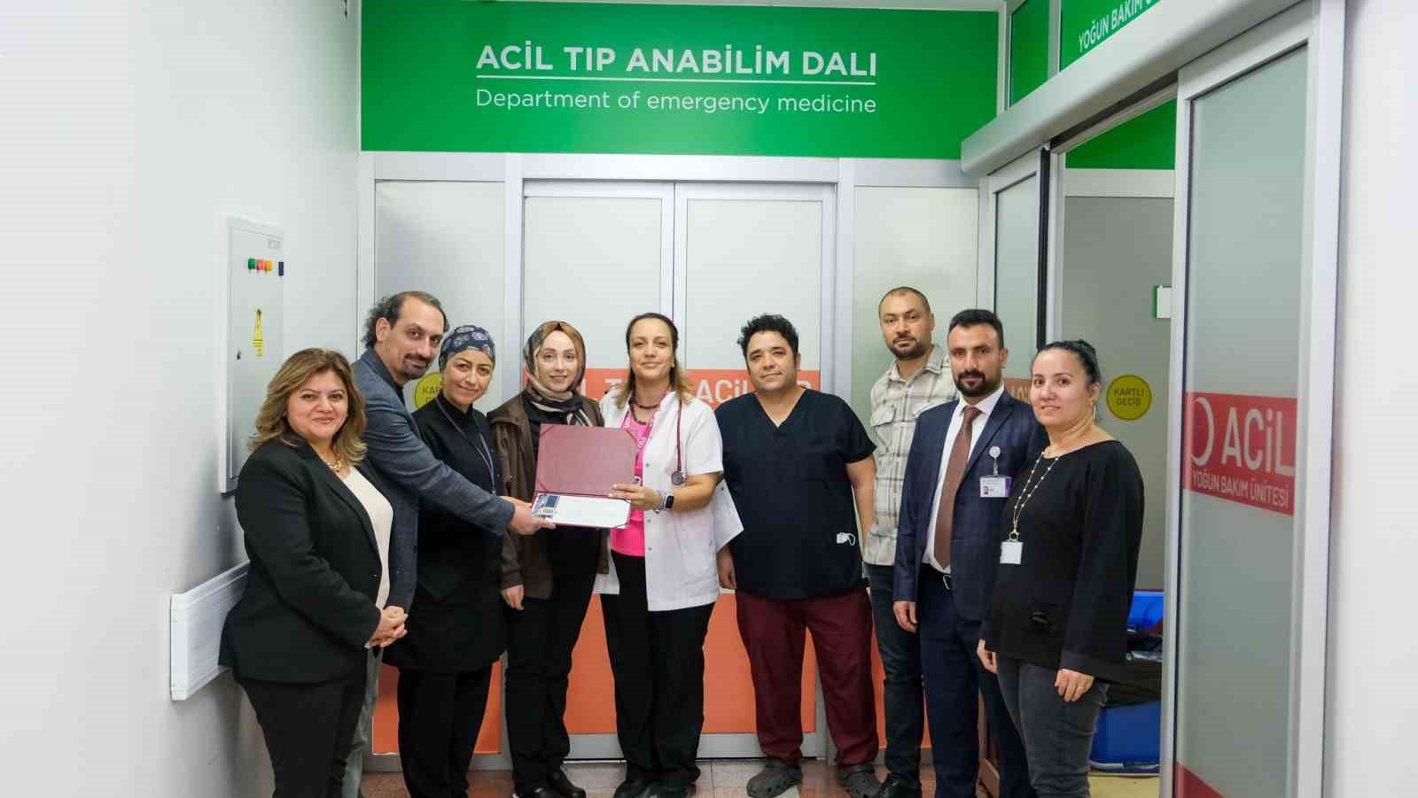 Araştırma Hastanesi’nde "Başarılı Öz Değerlendirme" süreci
Araştırma Hastanesi’nde "Başarılı Öz Değerlendirme" süreci