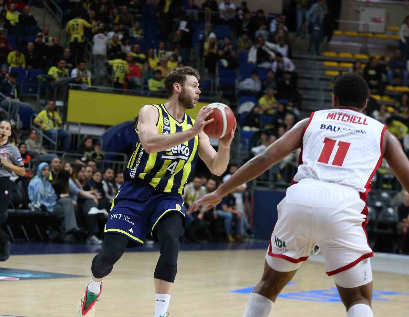 Basketbol Süper Lig: Fenerbahçe: 89 - Bahçeşehir Koleji: 58
Basketbol Süper Lig: Fenerbahçe: 89 - Bahçeşehir Koleji: 58