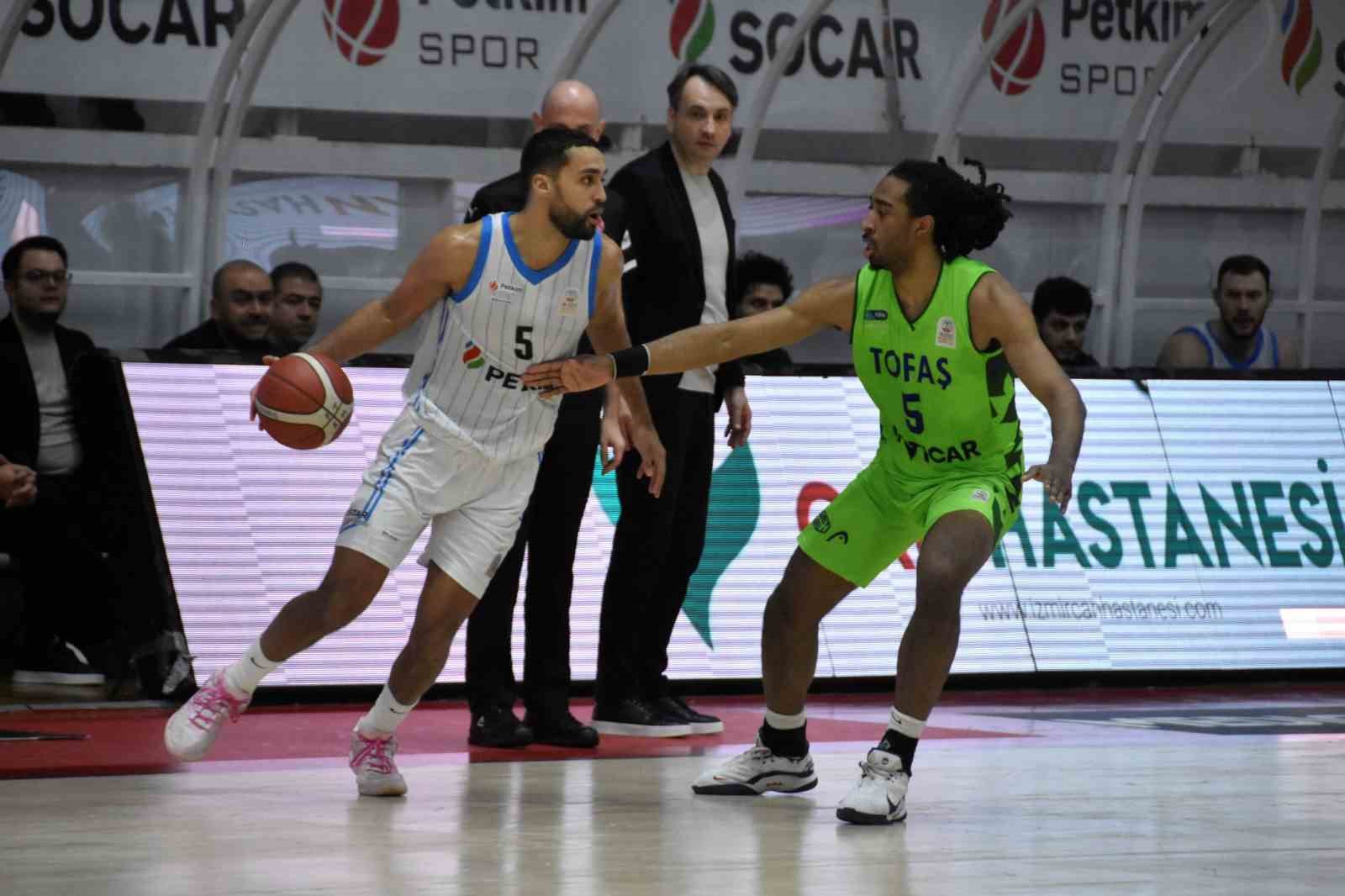 Basketbol Süper Ligi: Aliağa Petkimspor: 76 - TOFAŞ: 82
Basketbol Süper Ligi: Aliağa Petkimspor: 76 - TOFAŞ: 82