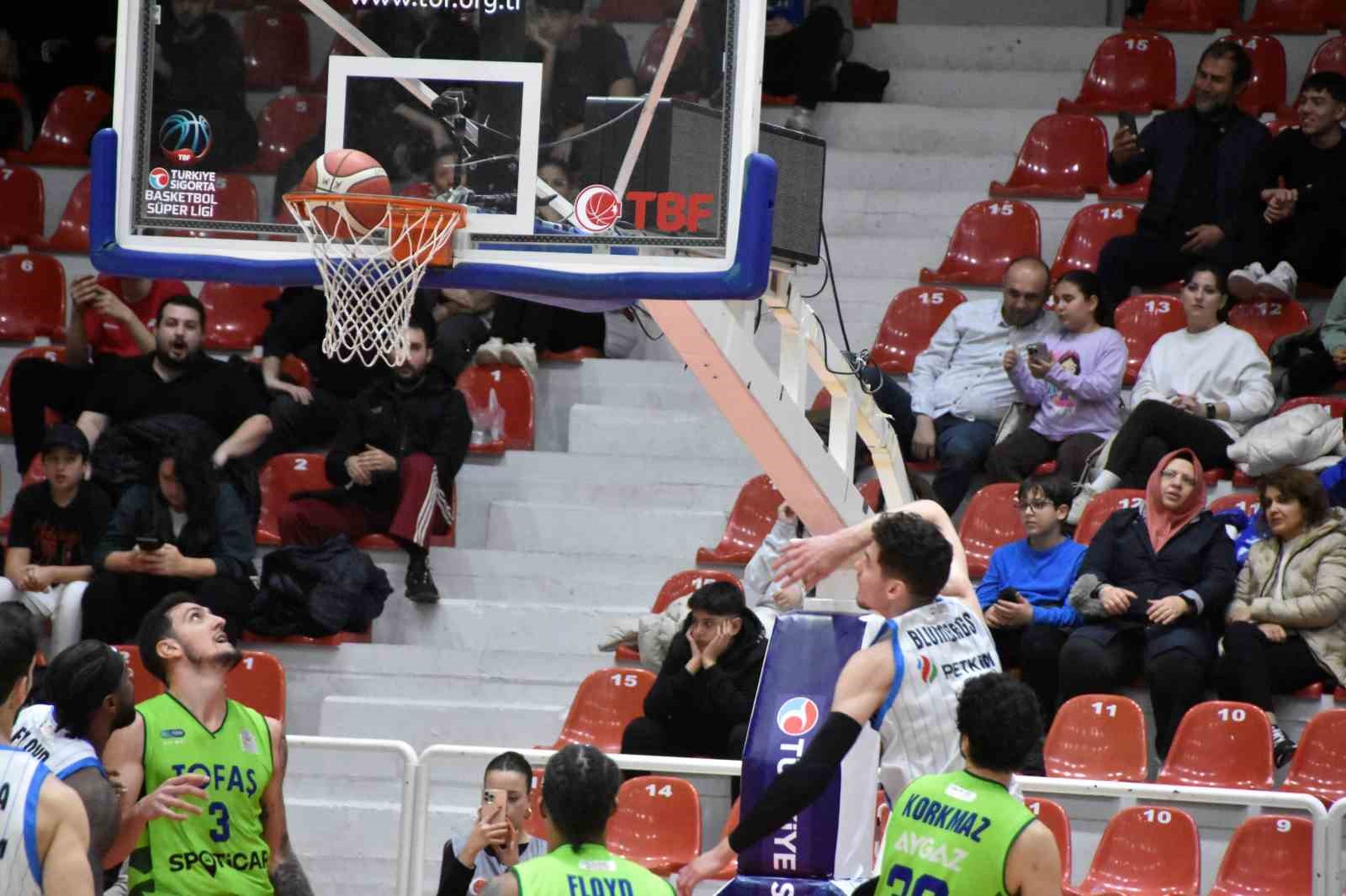 Basketbol Süper Ligi: Aliağa Petkimspor: 76 - TOFAŞ: 82
Basketbol Süper Ligi: Aliağa Petkimspor: 76 - TOFAŞ: 82