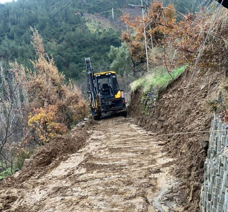 Bozdoğan’da yağış sonrası ekipler sahada
