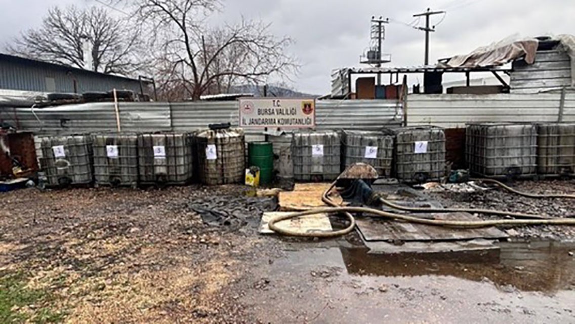 Bursa’da kaçak akaryakıt operasyonu: 5 gözaltı
