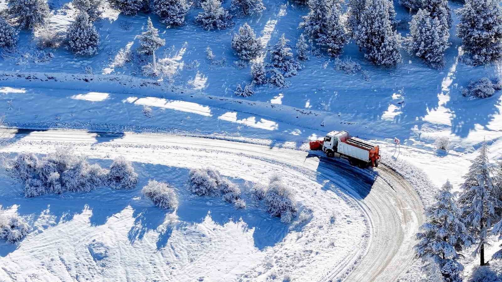 Çameli’de kış şartlarına karşı tam güç mücadele
