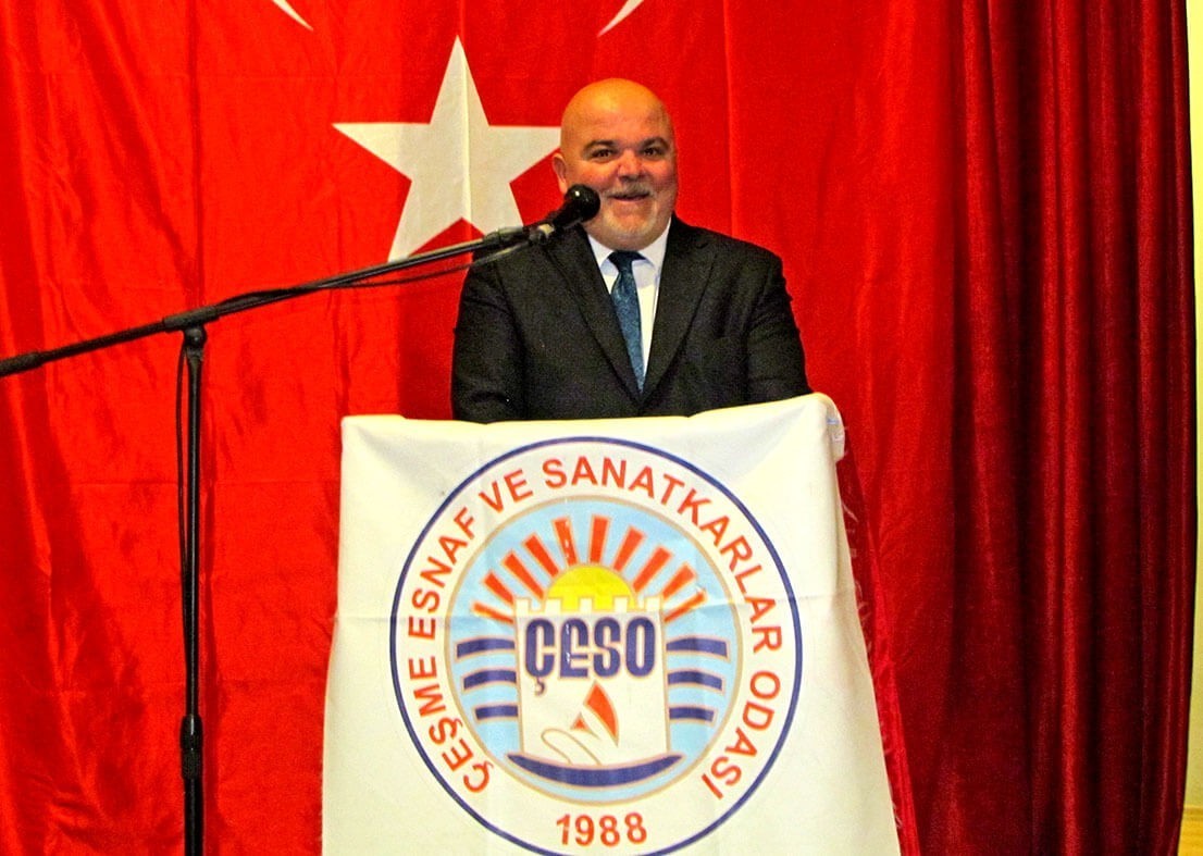 Çeşme Esnaf ve Sanatkârlar Odası’nda Osman Köfüncü dördüncü kez başkan seçildi
Çeşme Esnaf ve Sanatkârlar Odası’nda Osman Köfüncü dördüncü kez başkan seçildi