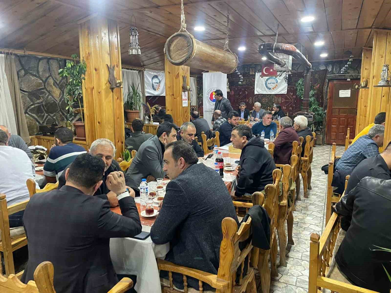 KATSO Selim’de üyeleriyle buluştu
