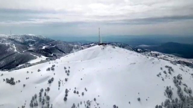 Kavaklıdere beyaza büründü
