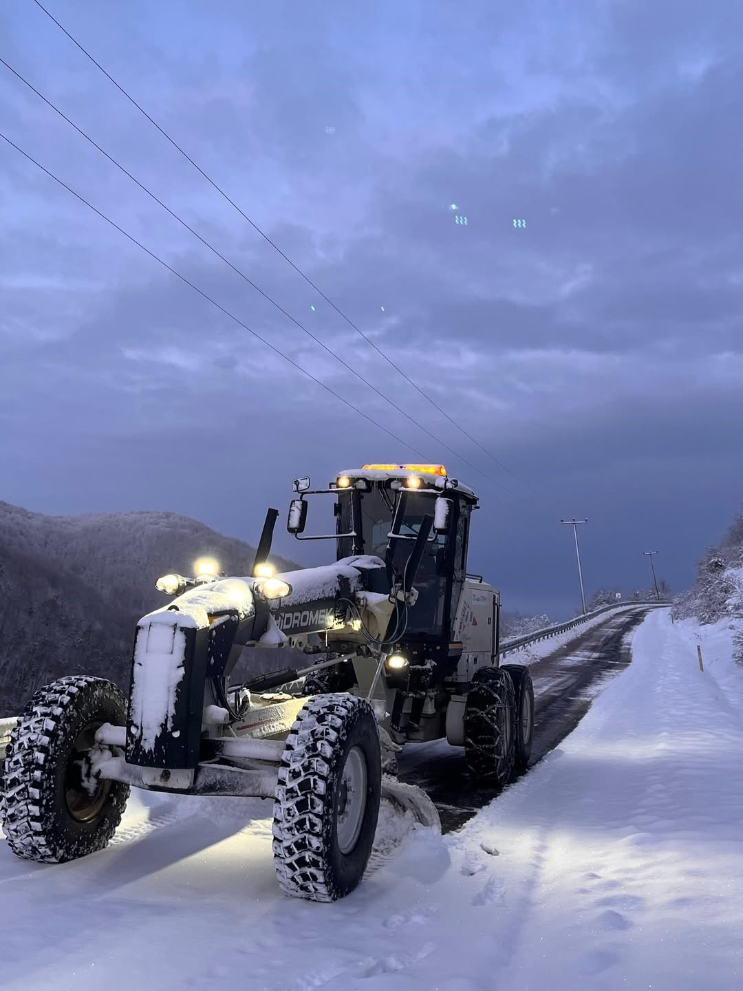 Kocaeli’nin yüksek kesimlerinde kar etkili oldu
